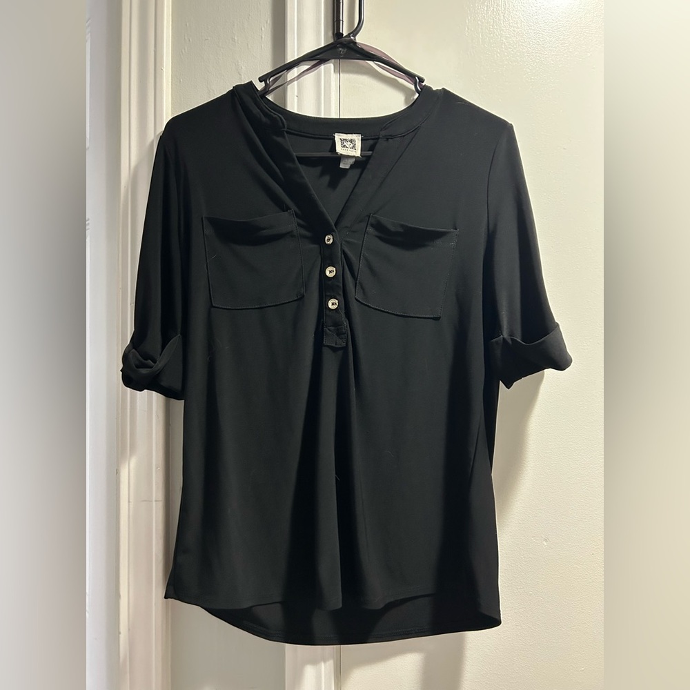 Women’s Small Anne Klein Half Sleeve Blouse